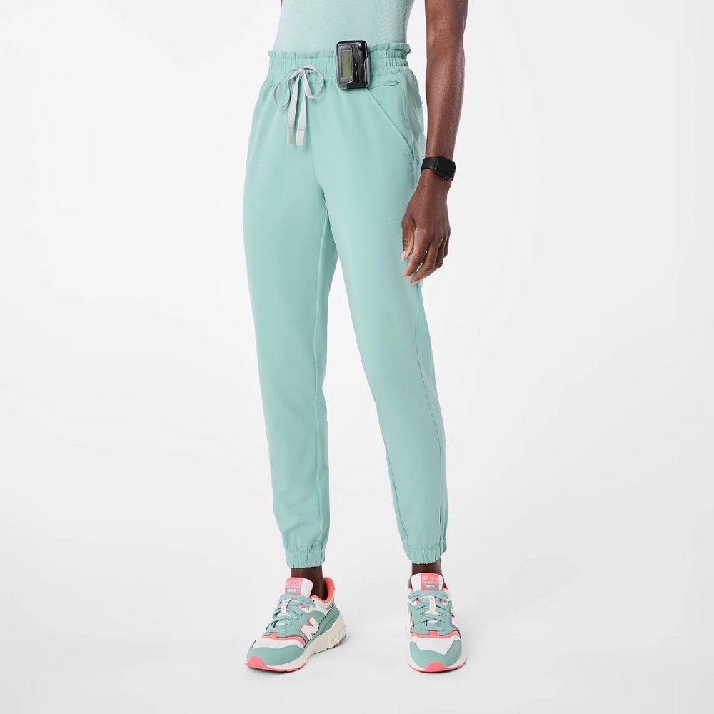 Figs - Seaglass Regina Scrub Pants Size L - Like New!